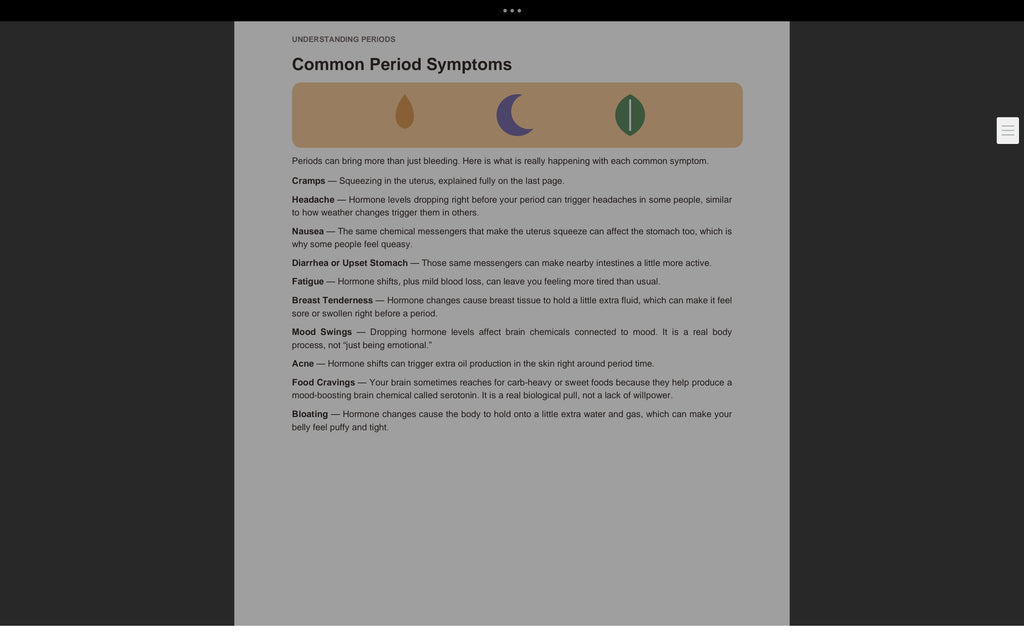 Women's Health Handbook (PDF)
Your Complete Guide to Periods, Hormones, Pregnancy & Reproductive Wellness